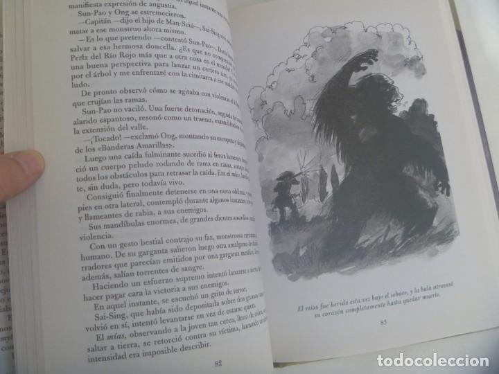 Libros de segunda mano: AVENTURAS DE EMILIO SALGARI : LA PERLA DEL RIO ROJO. EDITORICIONES RUEDA, 2003 - Foto 2