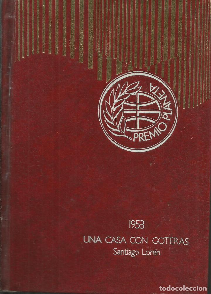 Libros de segunda mano: Una casa con goteras / Santiago Lor&eacute;n. - Foto 1