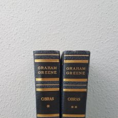 Libros de segunda mano: GRAHAM GREENE. OBRAS COMPLETAS. DOS TOMOS. PRIMERA EDICIÓN. ABRIL 1958. CREDSA EDICIONES.. Lote 281781633