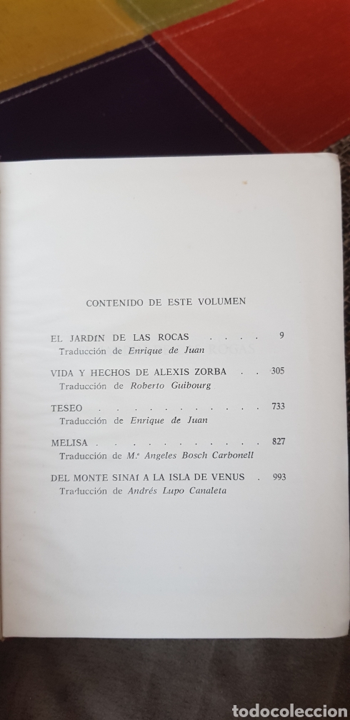 Libros de segunda mano: Libros OBRAS SELECTAS I y II NIKOS KAZANTZAKI (PRIMERAS EDICIONES) - Foto 12