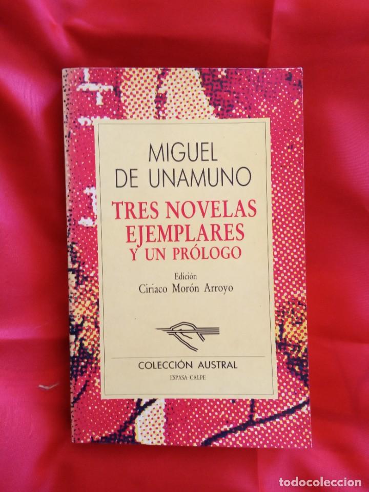 Libros de segunda mano: MIGUEL DE UNAMUNO - TRES NOVELAS EJEMPLARES - Foto 1