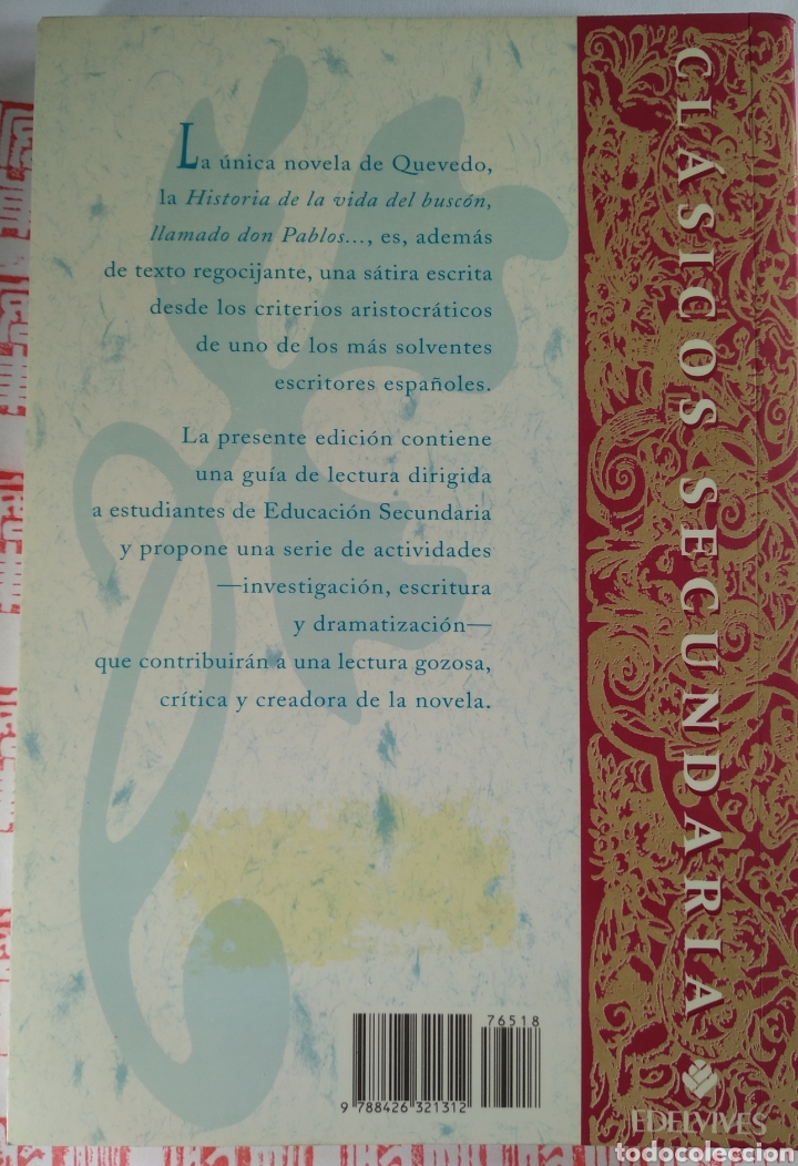 Libros de segunda mano: El Busc&oacute;n. Quevedo - Foto 2