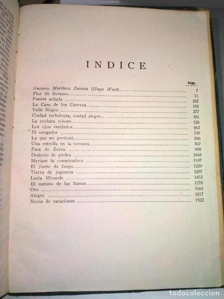 Libros de segunda mano: HUGO WAST. TODAS LAS NOVELAS .EDICIONES FAX - Foto 3