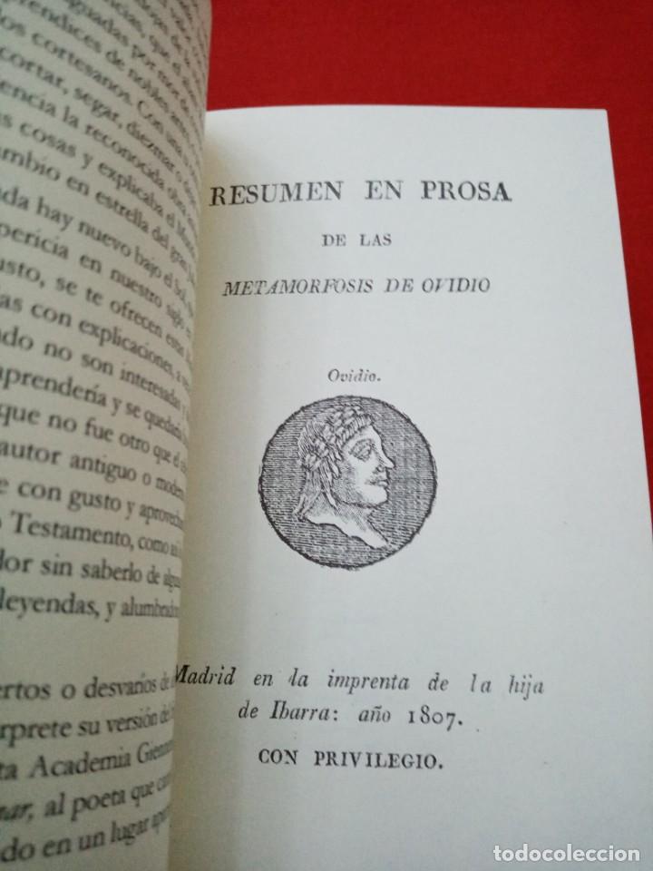Libros de segunda mano: RES&Uacute;MEN DE LAS METAMORFOSIS DE OVIDIO - Foto 2