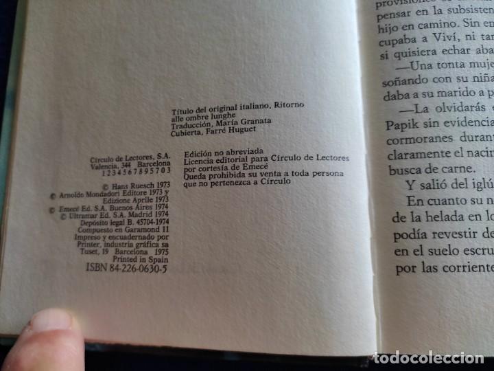 Libros de segunda mano: IGL&Uacute;S EN LA NOCHE Hans Ruesch C&iacute;rculo de Lectores 1975 - Foto 6