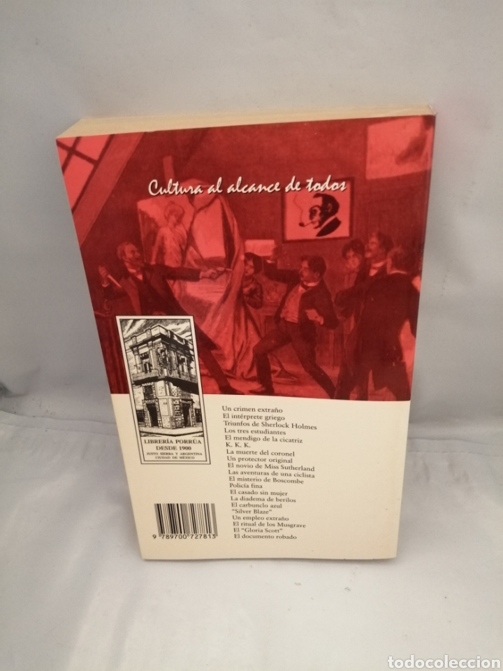 Libros de segunda mano: AVENTURAS DE SHERLOCK HOLMES (SEPAN CU&Aacute;NTOS) - Foto 2