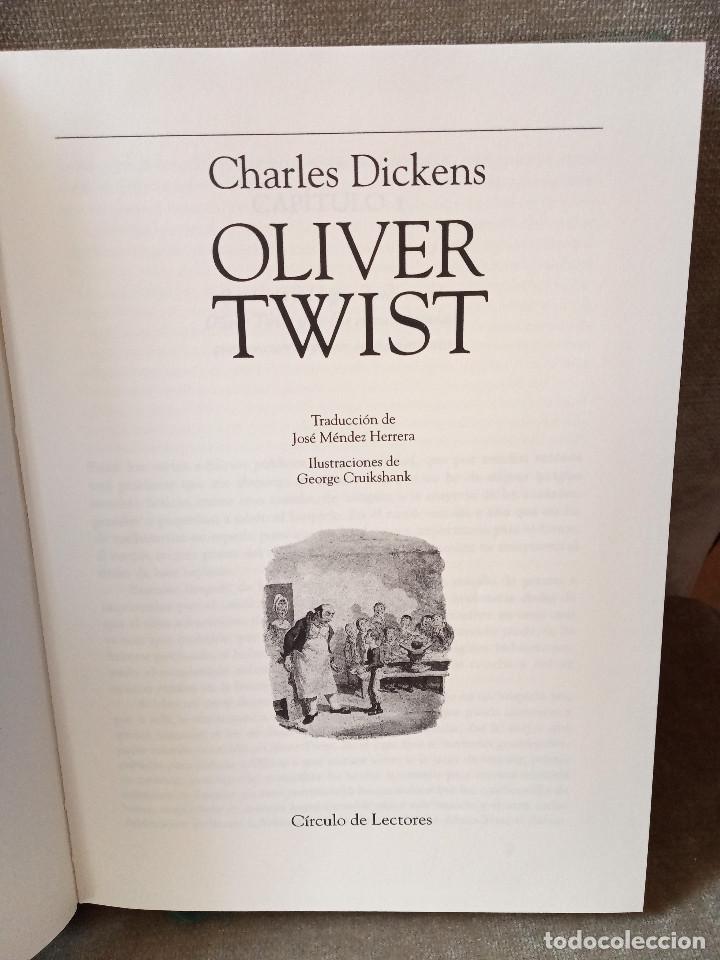 Libros de segunda mano: CHARLES DICKENS - OLIVER TWIST - C&Iacute;RCULO DE LECTORES, 2006 - - Foto 3