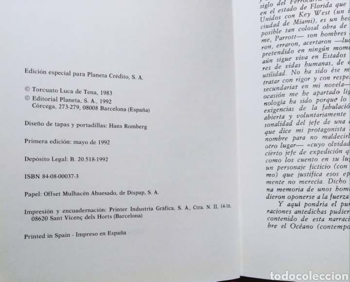 Libros de segunda mano: Libro Escrito en las olas Torcuato Luca de tena - Foto 2