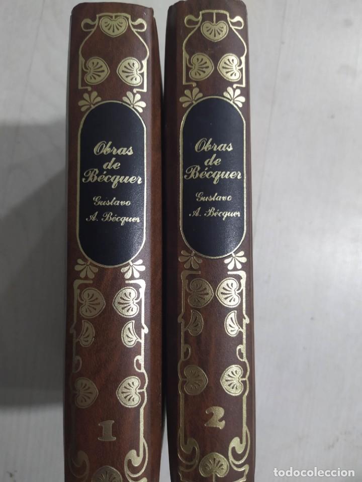 Libros de segunda mano: OBRAS DE BECQUER . TOMO I Y II .EDITORS - GUSTAVO ADOLFO BECQUER - Foto 1