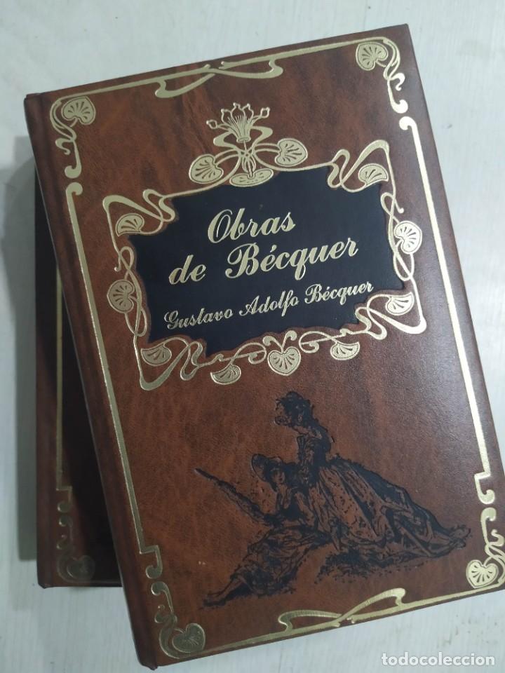 Libros de segunda mano: OBRAS DE BECQUER . TOMO I Y II .EDITORS - GUSTAVO ADOLFO BECQUER - Foto 3