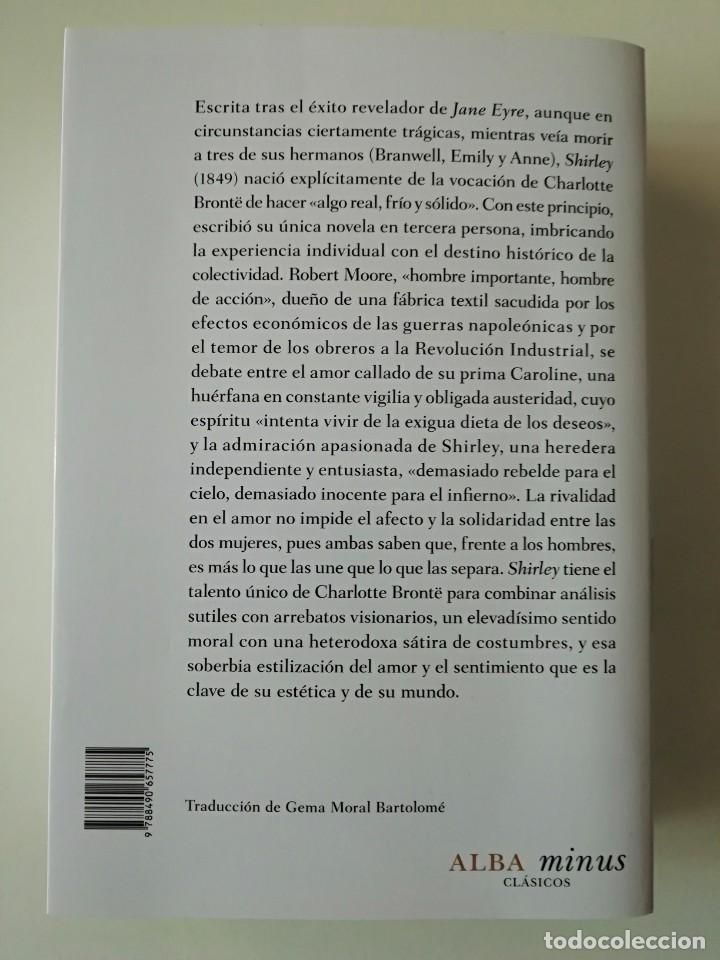 Libros de segunda mano: SHIRLEY - CHARLOTTE BRONT&Euml; - ED. ALBA 2021 - Foto 2