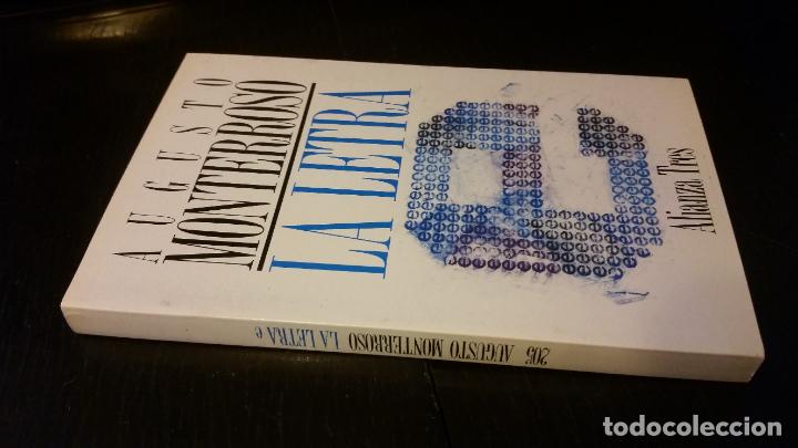 Libros de segunda mano: 1987 - AUGUSTO MONTERROSO - La letra e. Fragmentos de un diario - Foto 1