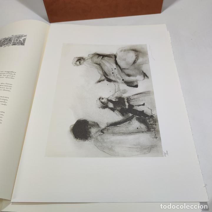 Libros de segunda mano: Fantasías amorosas inspiradas en la obra de Don Quijote de la Mancha. David Zaafra. 30 litografías. - Foto 15 - 286531038