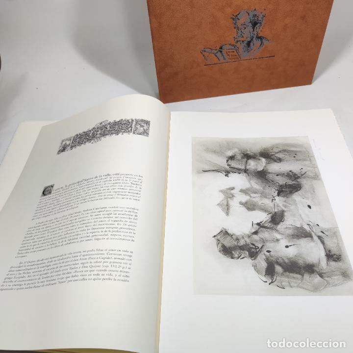 Libros de segunda mano: Fantasías amorosas inspiradas en la obra de Don Quijote de la Mancha. David Zaafra. 30 litografías. - Foto 18 - 286531038