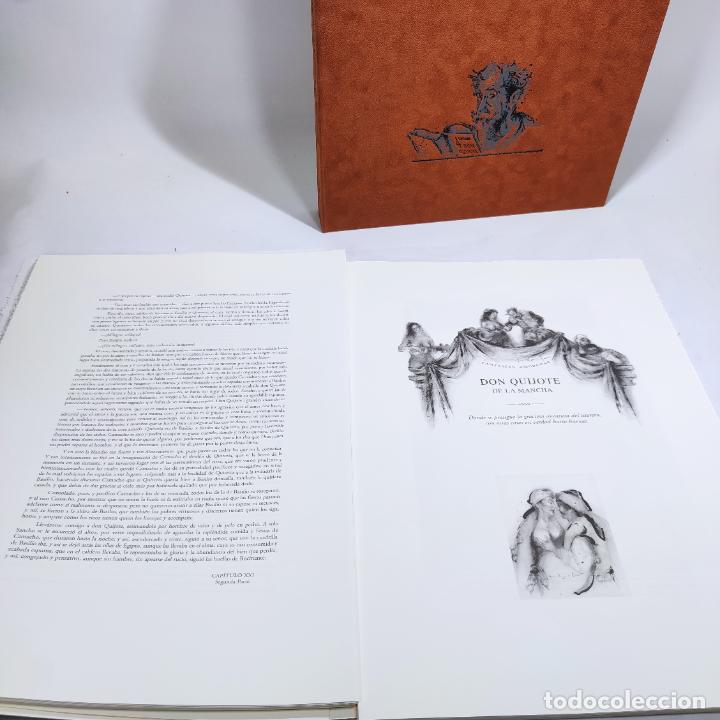 Libros de segunda mano: Fantasías amorosas inspiradas en la obra de Don Quijote de la Mancha. David Zaafra. 30 litografías. - Foto 24 - 286531038