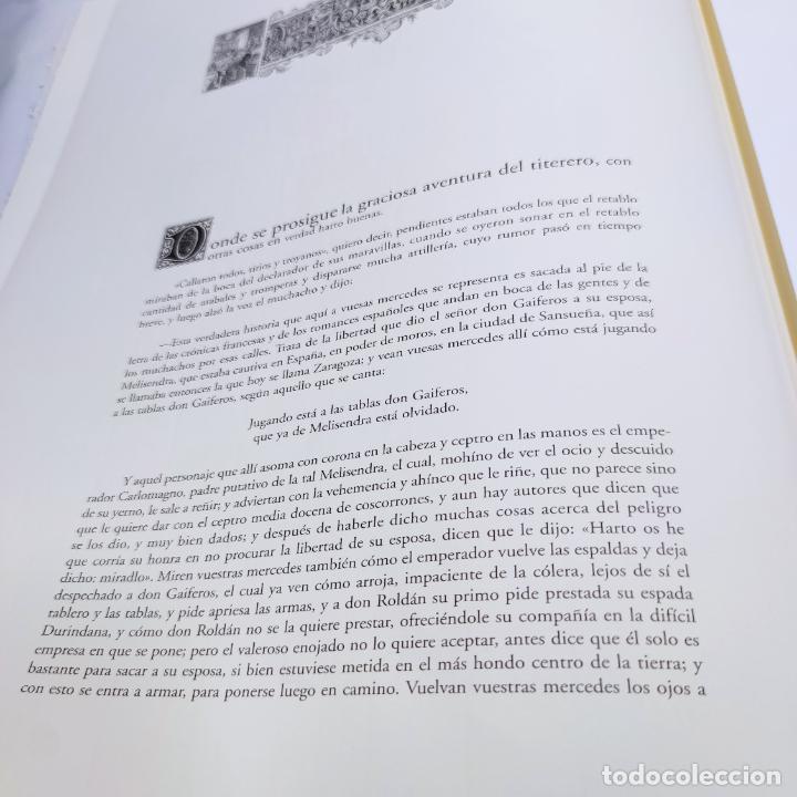 Libros de segunda mano: Fantasías amorosas inspiradas en la obra de Don Quijote de la Mancha. David Zaafra. 30 litografías. - Foto 26 - 286531038