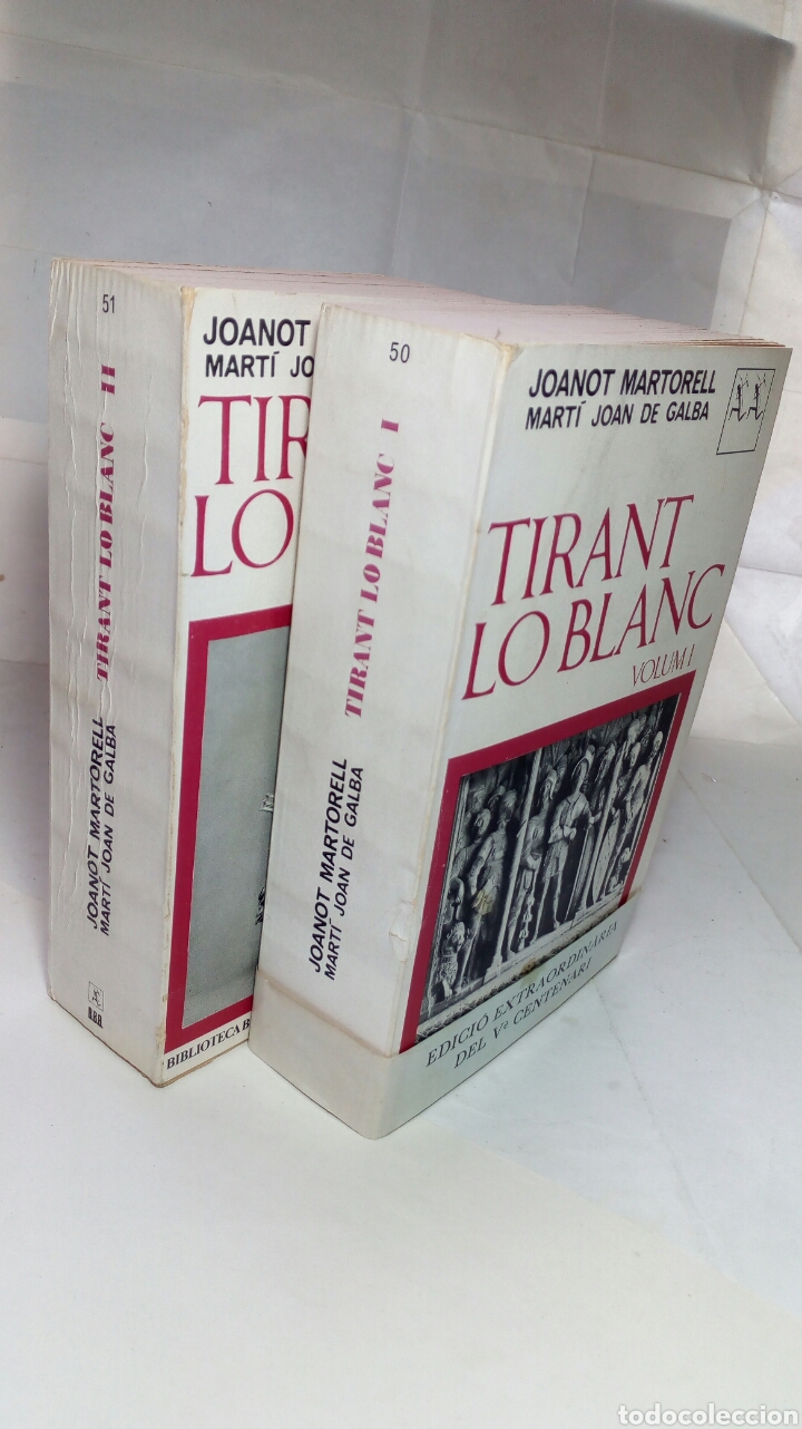 Libros de segunda mano: Tirant lo Blanc (Dos tomos). Joanot Martorell. - Foto 6