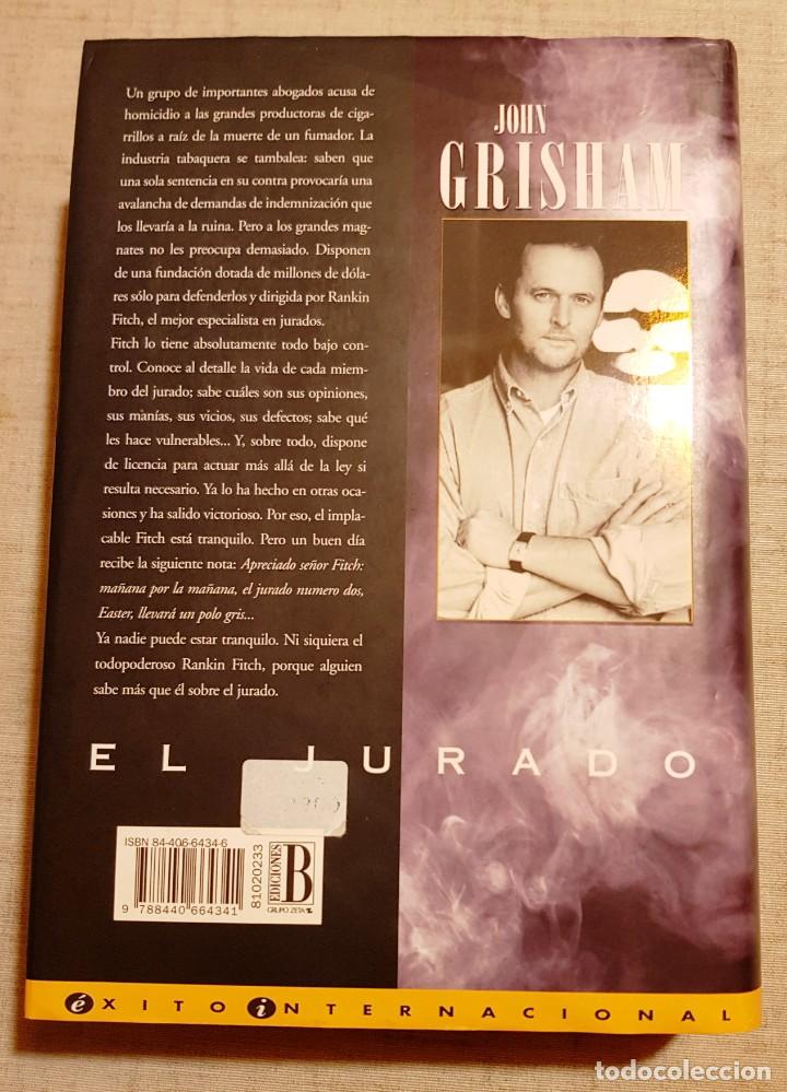 Libros de segunda mano: EL JURADO (JOHN GRISHAM) TAPA DURA - Foto 2