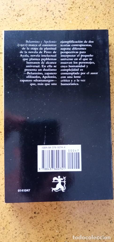 Libros de segunda mano: Berlarmino y Apolonio. Ram&oacute;n P&eacute;rez de Ayala - Foto 2
