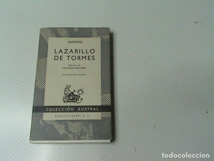 Libros de segunda mano: Lazarillo de Tormes (an&oacute;nimo) - Foto 1