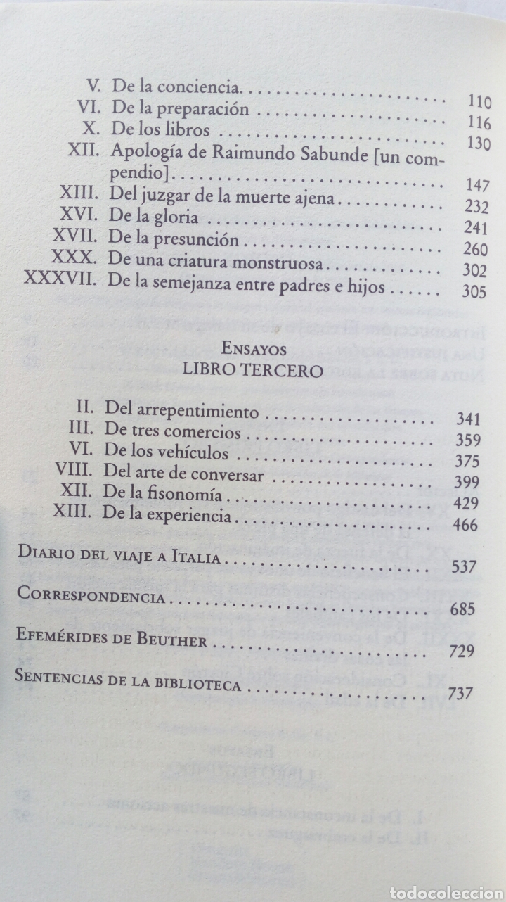 Libros de segunda mano: Ensayos. Michel de Montaigne. - Foto 6