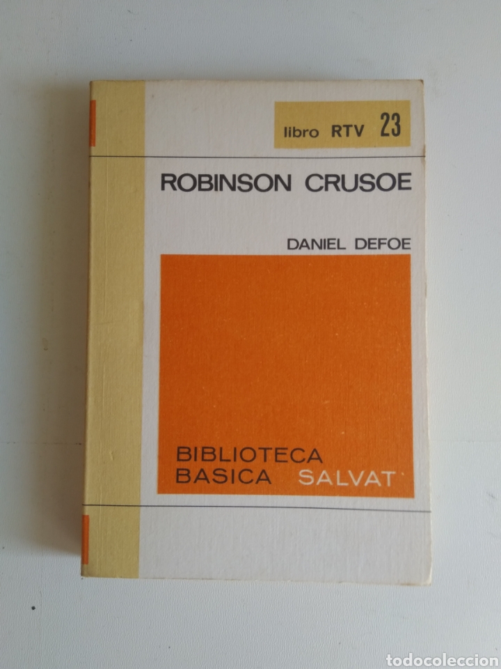 Libros de segunda mano: ROBINSON CRUSOE/DANIEL DEFOE - Foto 1