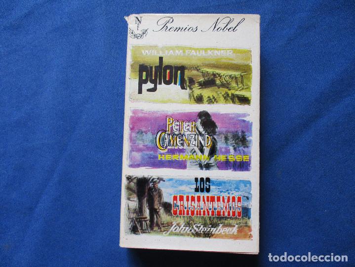 Libros de segunda mano: PREMIOS NOBEL 1966 / PYLON + PETER CAMENZID + LOS CRISANTEMOS - Foto 1