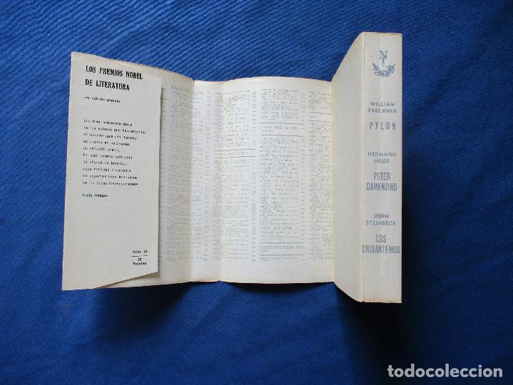 Libros de segunda mano: PREMIOS NOBEL 1966 / PYLON + PETER CAMENZID + LOS CRISANTEMOS - Foto 3