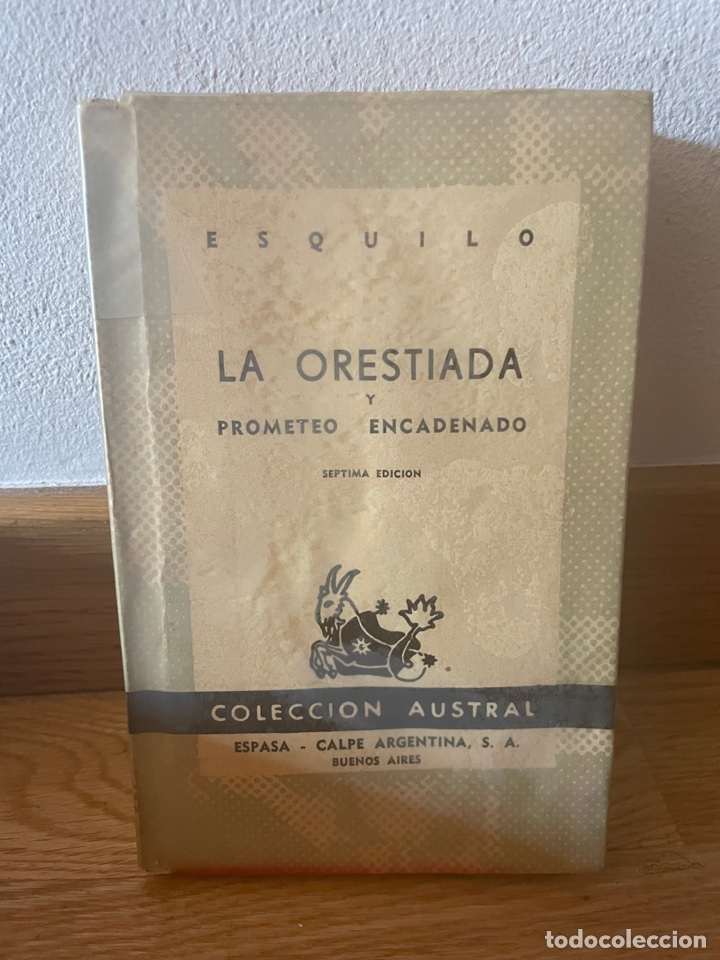 Libros de segunda mano: La orestiada y prometeo encadenado Esquilo - Foto 1