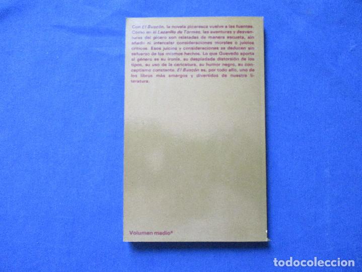 Libros de segunda mano: HISTORIA DE LA VIDA DEL BUSC&Oacute;N / 1978 FRANCISCO DE QUEVEDO - Foto 2