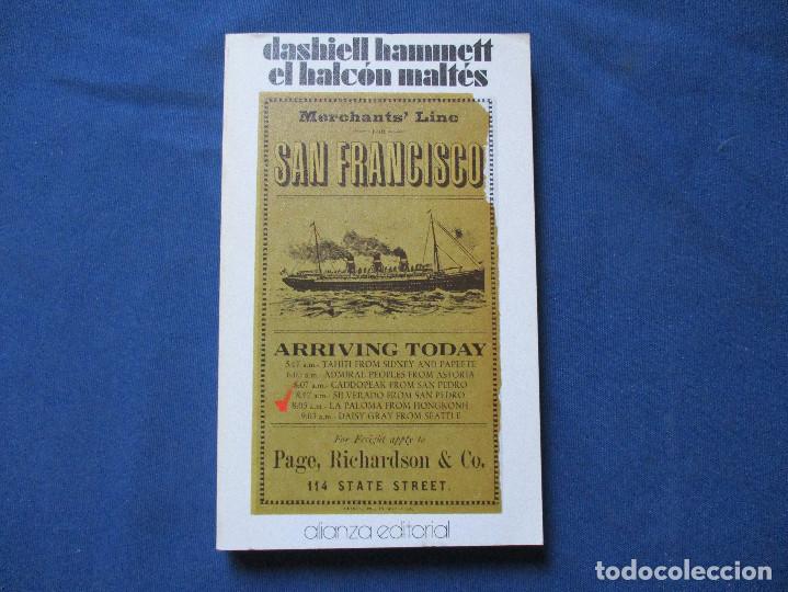 Libros de segunda mano: EL HALC&Oacute;N MALT&Eacute;S / 1981 DASHIELL HAMMETT - Foto 1