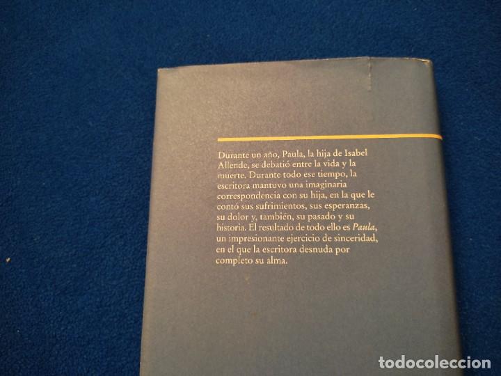 Libros de segunda mano: PAULA Isabel Allende C&iacute;rculo de Lectores 1995 - Foto 3