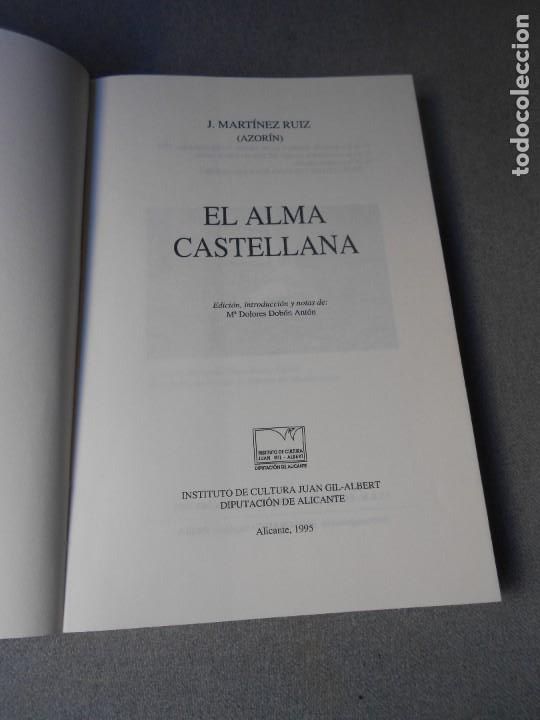 Libros de segunda mano: EL ALMA CASTELLANA - Foto 3
