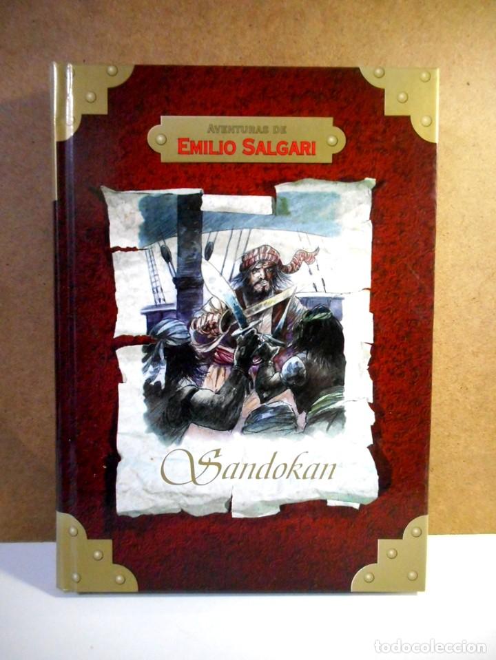 Libros de segunda mano: AVENTURAS DE EMILIO SALGARI - SANDOKAN (EDICIONES RUEDA - 2004 ) -OCTAVA EDICI&Oacute;N- - Foto 1