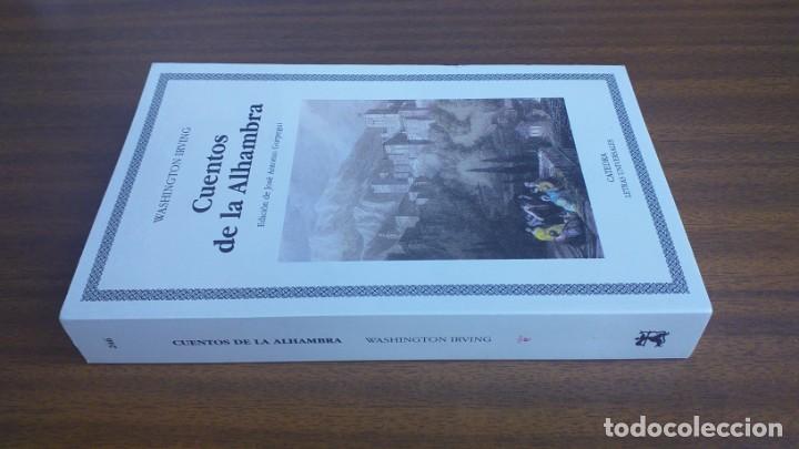 Libros de segunda mano: Cuentos de la Alhambra --- Washington Irving / C&aacute;tedra - Foto 2