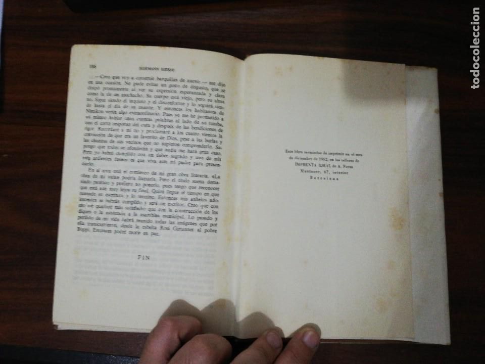 Libros de segunda mano: PETER CAMENZIND. HERMAN HESSE. VERGARA - C&Iacute;RCULO DE LECTORES 1962 - Foto 6