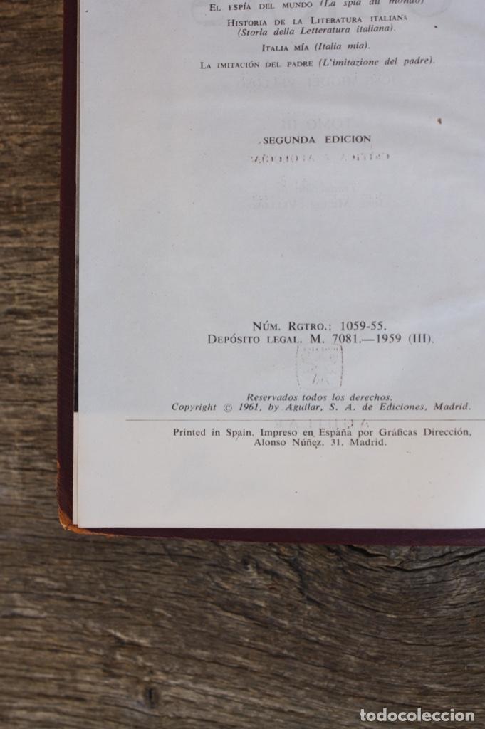 Libros de segunda mano: OBRAS. GIOVANNI PAPINI TOMO III. 1959. - Foto 10
