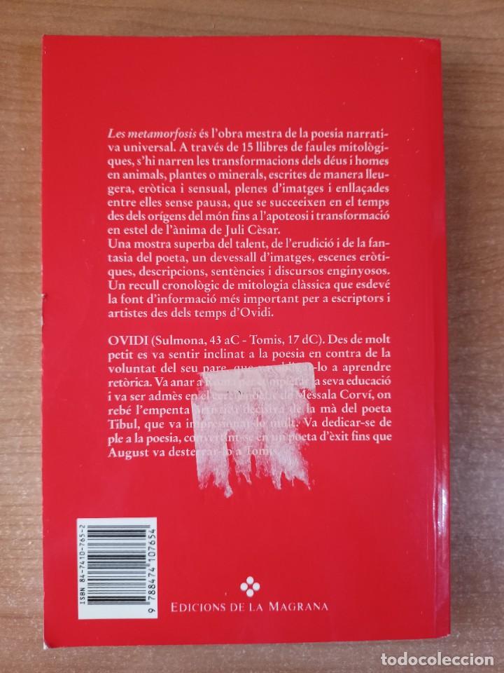 Libros de segunda mano: Les metamorfosis I-VI - Ovidi - en catal&agrave; - Foto 2