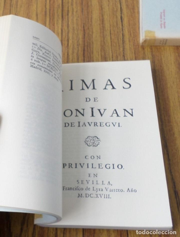 Libros de segunda mano: 2 libros - JUAN DE JAUREGUI --- Obras &ndash; rimas, orfe&oacute;n, aminta - Foto 4