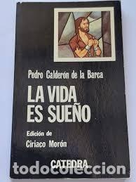 Libros de segunda mano: la vida es sue&ntilde;o Pedro Calder&oacute;n de la Barca - Foto 1