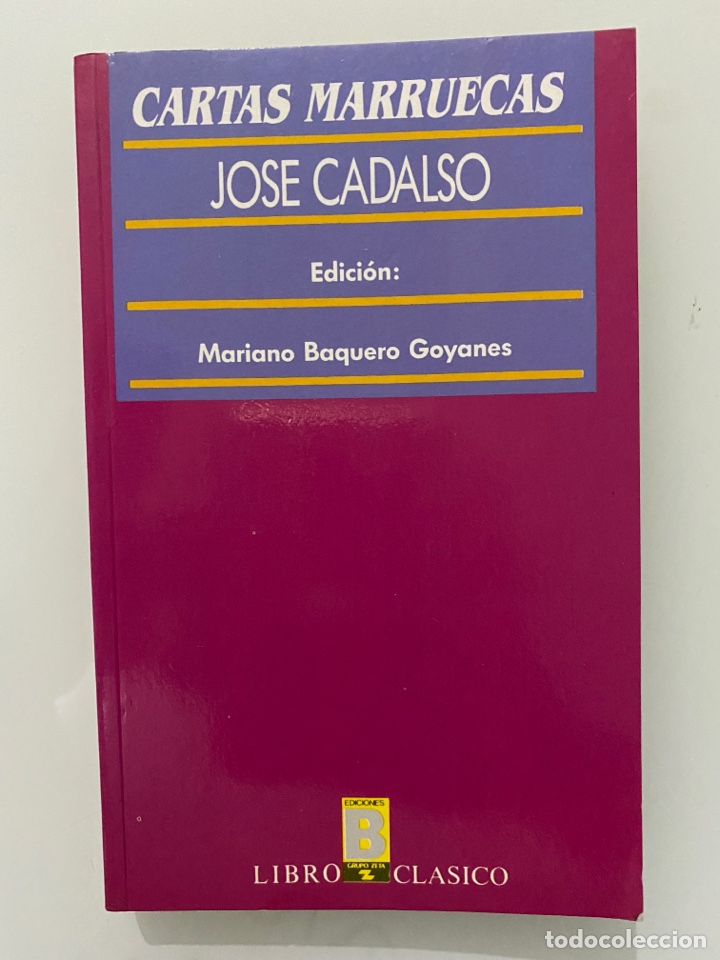 Libros de segunda mano: Cartas Marruecas - CADALSO, Jos&eacute; - Foto 1