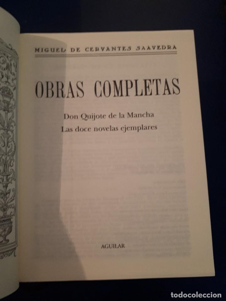 Libros de segunda mano: OBRAS COMPLETAS MIGUEL DE CERVANTES AGUILAR - Foto 3