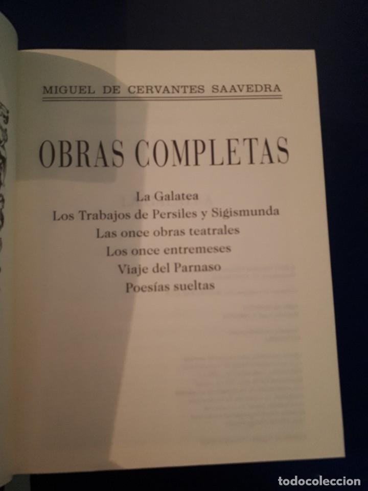 Libros de segunda mano: OBRAS COMPLETAS MIGUEL DE CERVANTES AGUILAR - Foto 4