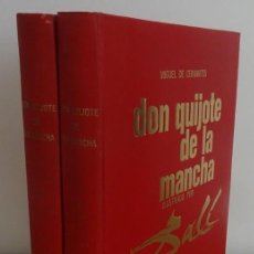 Libros de segunda mano: DON QUIJOTE DE LA MANCHA ILUSTRADO POR SALVADOR DALÍ TOMOS I Y II AÑO 1965