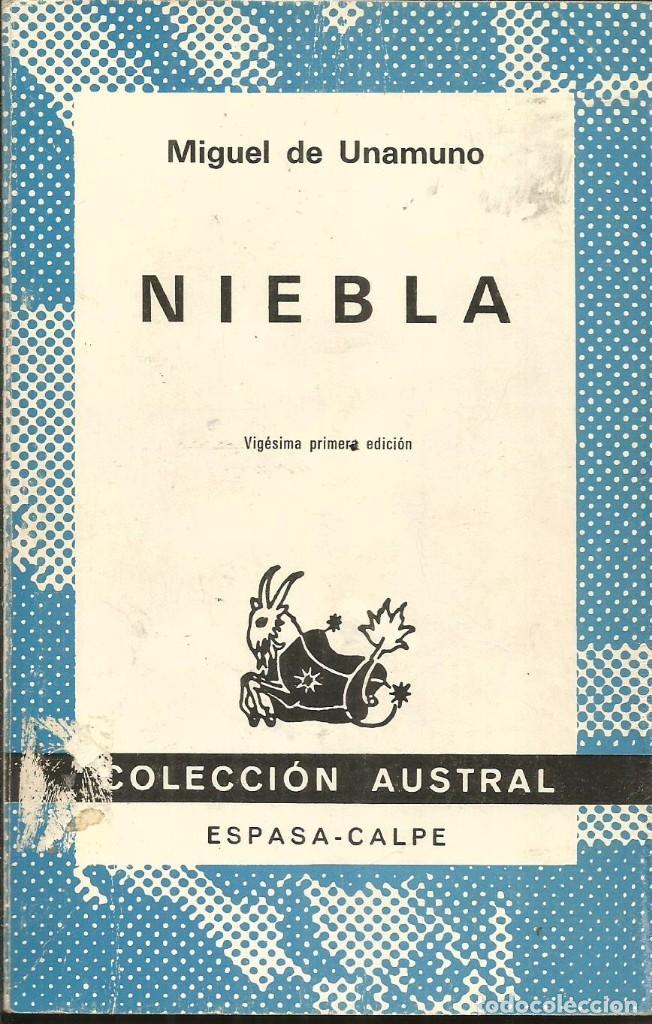 Libros de segunda mano: Niebla. Miguel de Unamuno