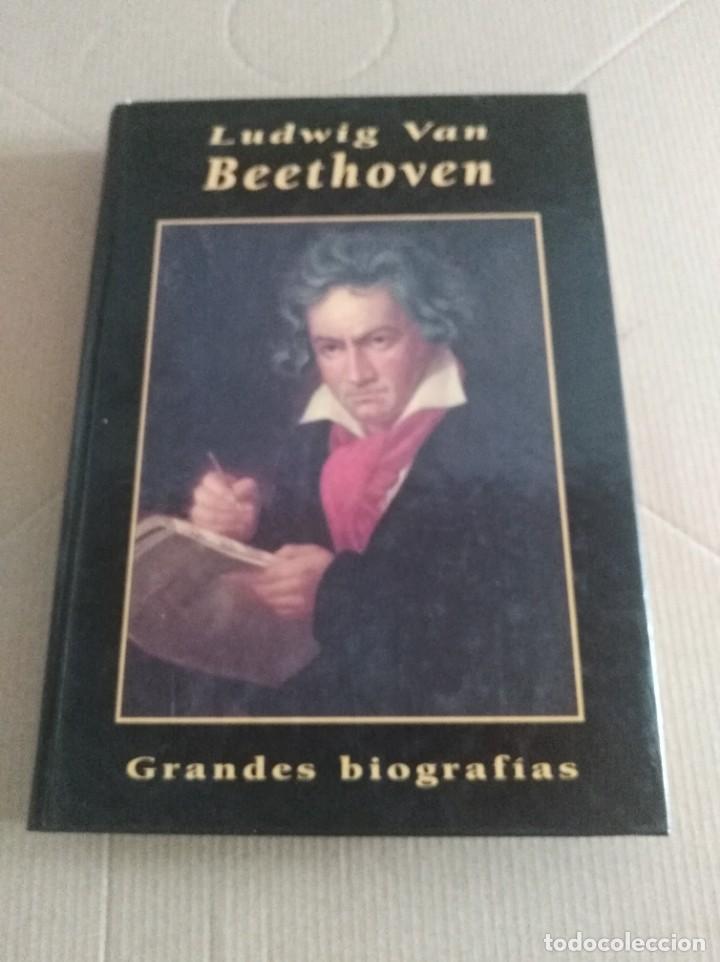Libros de segunda mano: libro ludwig van Beethoven grandes biografias ediciones rueda - Foto 1