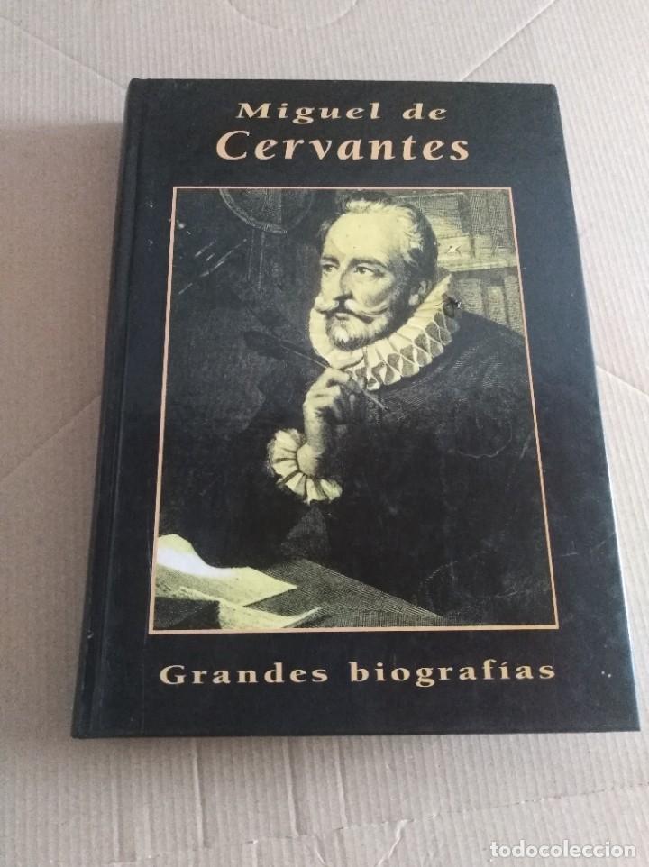 Libros de segunda mano: libro Miguel de cervantes grandes biograf&iacute;a ediciones rueda - Foto 1
