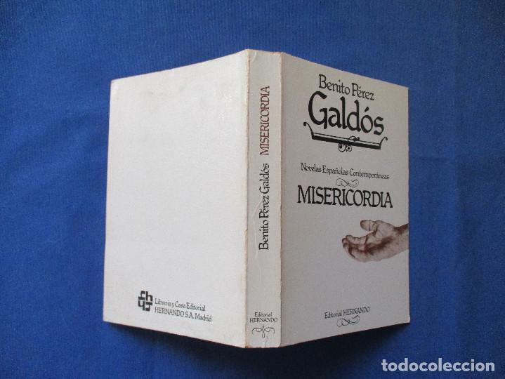 Libros de segunda mano: MISERICORDIA / 1976 BENITO P&Eacute;REZ GALD&Oacute;S - Foto 2