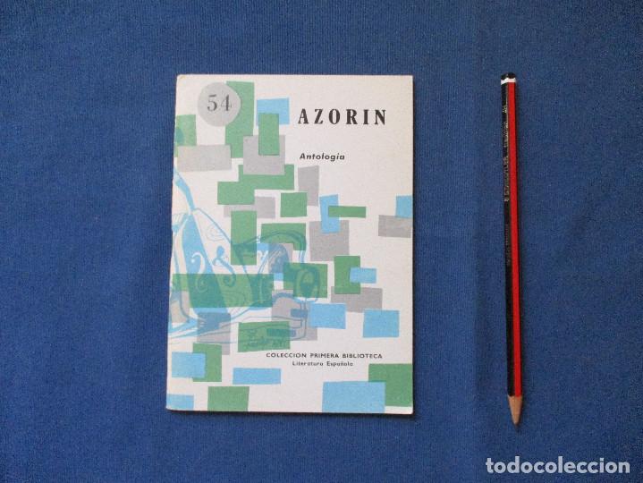 Libros de segunda mano: 1&ordf; BIBLIOTECA N.&ordm; 54 / AZOR&Iacute;N ANTOLOG&Iacute;A 1968 - Foto 1