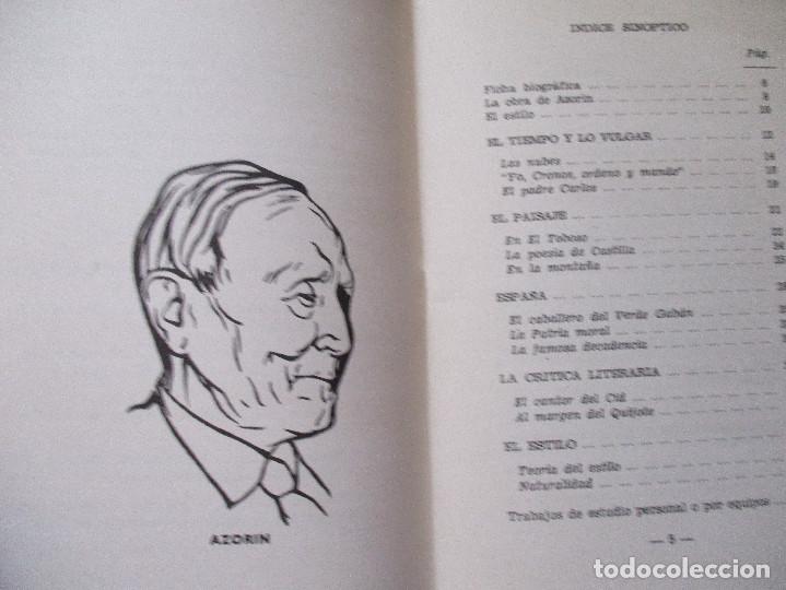Libros de segunda mano: 1&ordf; BIBLIOTECA N.&ordm; 54 / AZOR&Iacute;N ANTOLOG&Iacute;A 1968 - Foto 2